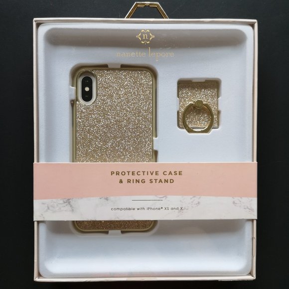 Nanette Lepore Accessories - nanette lepore iphone XS / X case + ring stand
